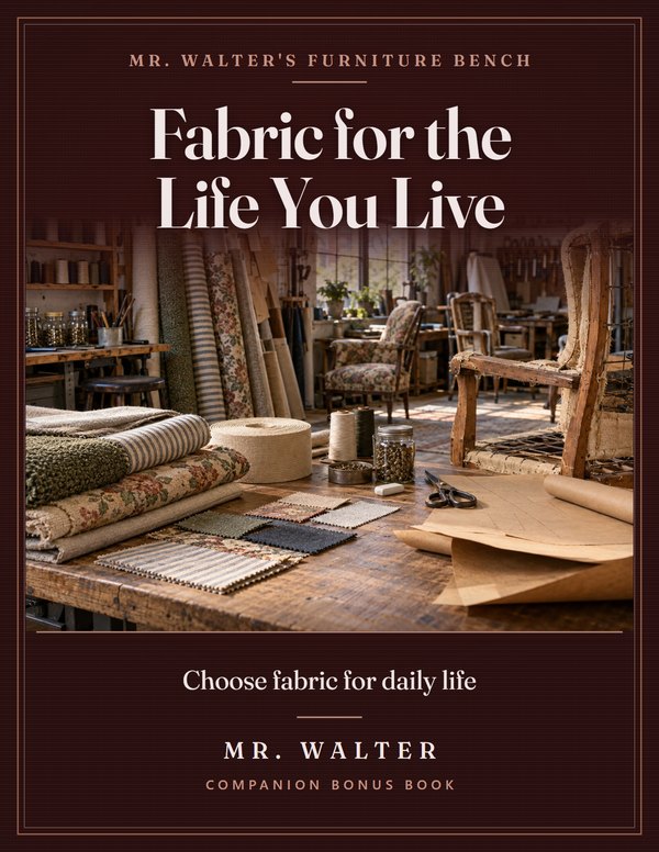 Fabric for the Life You Live bonus book cover